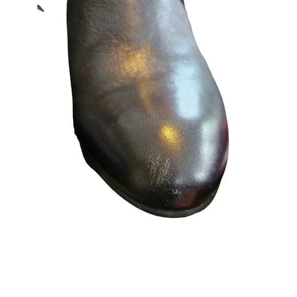 b.o.c. by Born Womens Black Leather Ankle Boots Booties Sz US 9.5 M Buckle Strap - Picture 9 of 10